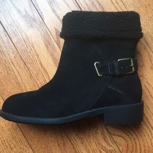 Nwt Cole Haan Quiana Black Suede 
